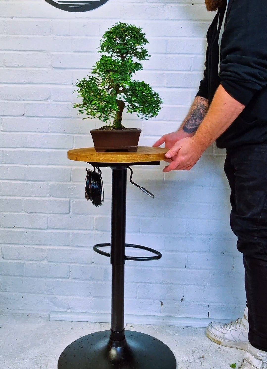 bonsai tree table Bonsai work table – Rojin Bonsai Studio